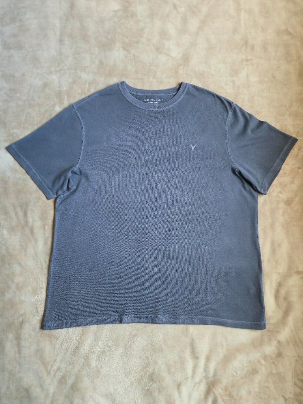 American Eagle Super Soft Standard Fit T-Shirt Slate Blue Gray Men's XXL 4175614